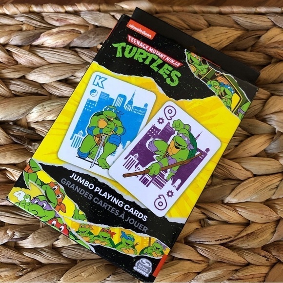 Nickelodeon Teenage Mutant Ninja Turtles: Jumbo Playing Cards - Picture 1 of 2